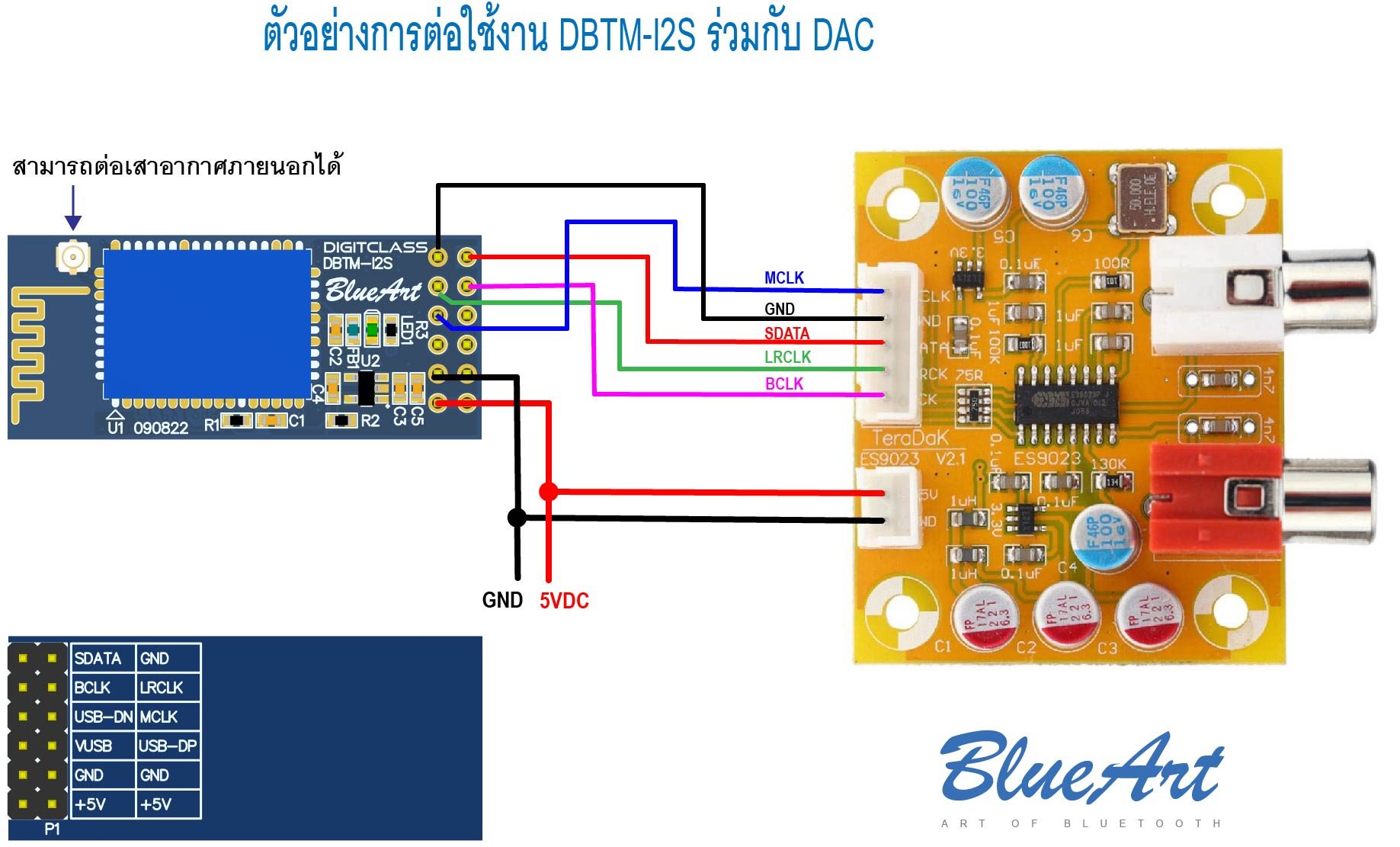 BlueArt DBTM-I2S
