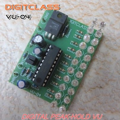 Digital Peak-Hold VU-Meter